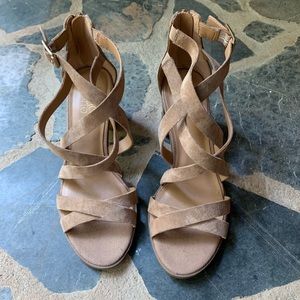 Franco Sarto heeled strappy Sandal